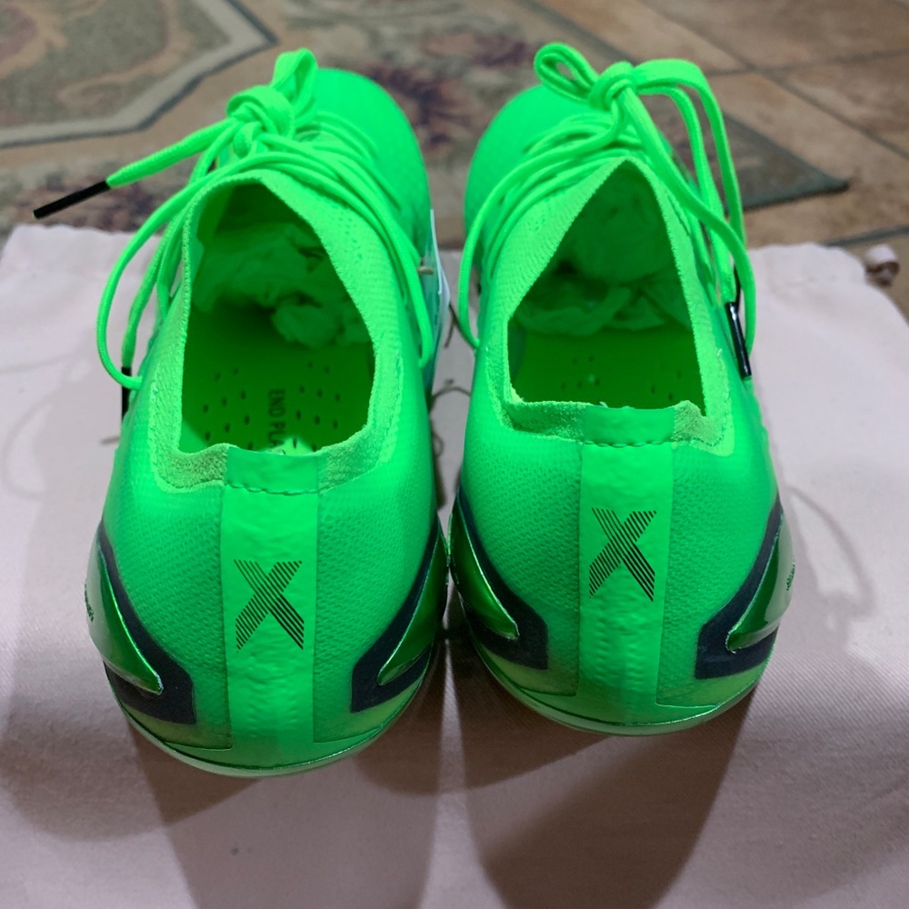 ADIDAS MEN'S X SPEEDPORTAL.1 FG SOLAR GREEN/BLACK” - Picture 11 of 13